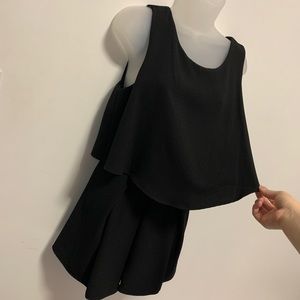 Black Sleeveless Halter Jumpsuit